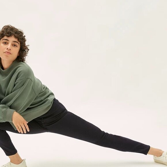 NWT Everlane The Way-High Clean Front Skinny Jean in Black - Size 30 - Picture 16 of 16